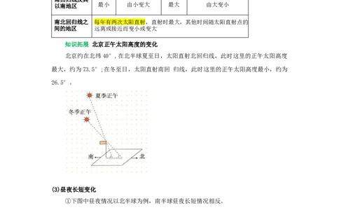 专题02地球的运动（word）2025-2026学年初中地理人教版2024一轮复习学案知识点+习题（解析版）_7地理中考复习_2026年中考复习（更新中）_2026中考地理一轮考点复习学案+配套课件_习题