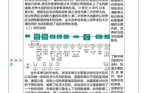 32经济大危机和第二次世界大战（教案）_8历史中考复习_2026年中考复习（更新中）_2026中考历史一轮复习课件+教案+单元测试卷_教案