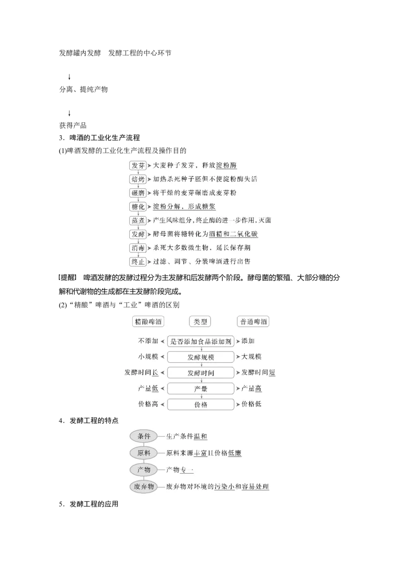 第十单元　第56课时　传统发酵技术的应用、发酵工程及其应用_2025年新高考资料_一轮复习_2025大一轮复习讲义+课件（完结）_2025大一轮复习讲义生物教师用书Word版文档整书