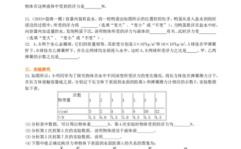 阿基米德原理(提高)巩固练习_初物_人教版初中物理初二三教案讲义专项练习八九年级电子版word资料_最新人教版初中物理初二下册_赠送：人教版初中物理讲义8下基础+提高