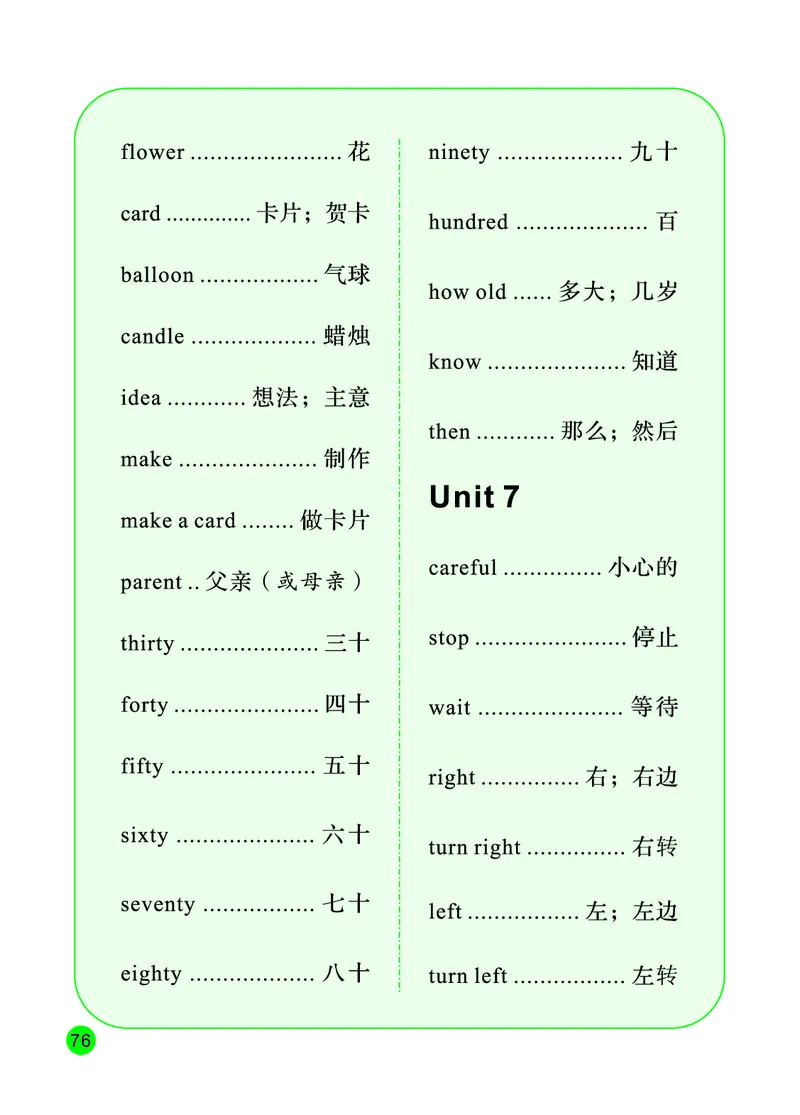 陕旅版英语四年级下册课本_电子课本_小学电子课本_03英语_新建文件夹_21陕旅版（陕西旅游出版社）