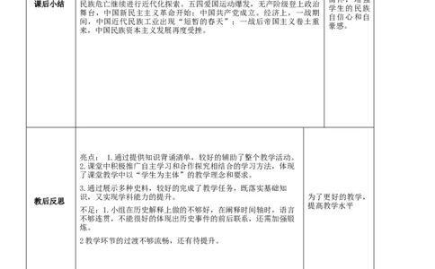 专题04新民主主义革命的开始（教学设计）-2020年中考历史一轮复习学历案+课件+教学设计+测试+背诵清单（部编版）_8历史中考复习_2023年中考复习资料_一轮复习