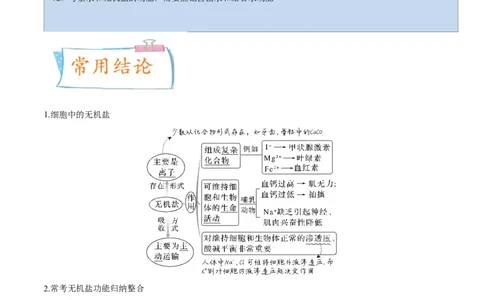 考向01组成细胞的分子-备战2023年高考生物一轮复习考点微专题（全国通用）（解析版）_通用版（老高考）复习资料_2023年复习资料_一轮复习