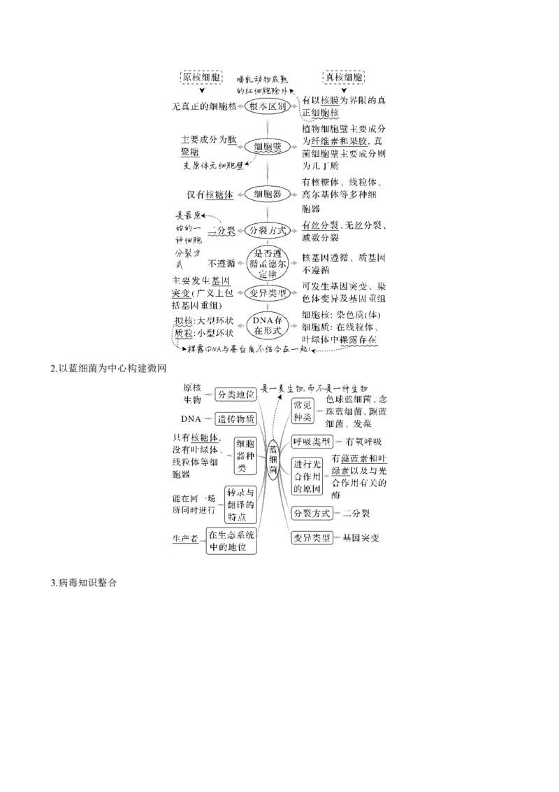 考向02细胞的基本结构-备战2023年高考生物一轮复习考点微专题（全国通用）（解析版）(1)_通用版（老高考）复习资料_2023年复习资料_一轮复习