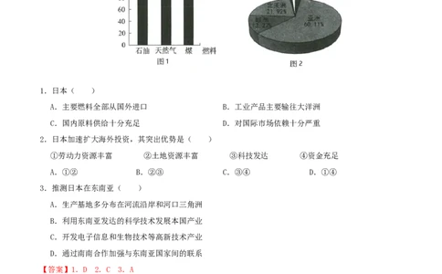 专题08我们邻近的国家和地区（解析版）_7地理中考复习_2024年中考复习资料_一轮复习资料_完一轮通关备战2024年中考地理一轮复习真题通关练_答案解析版