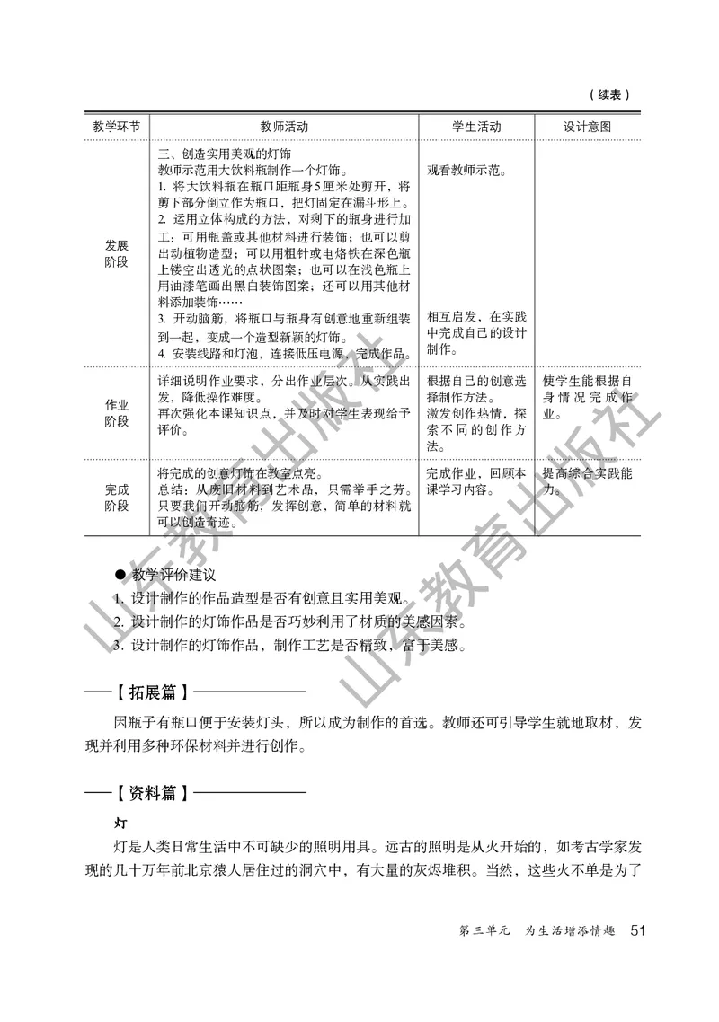 （五四学制）美术教师教学用书7年级下册_电子课本_初中教学用书_鲁教版
