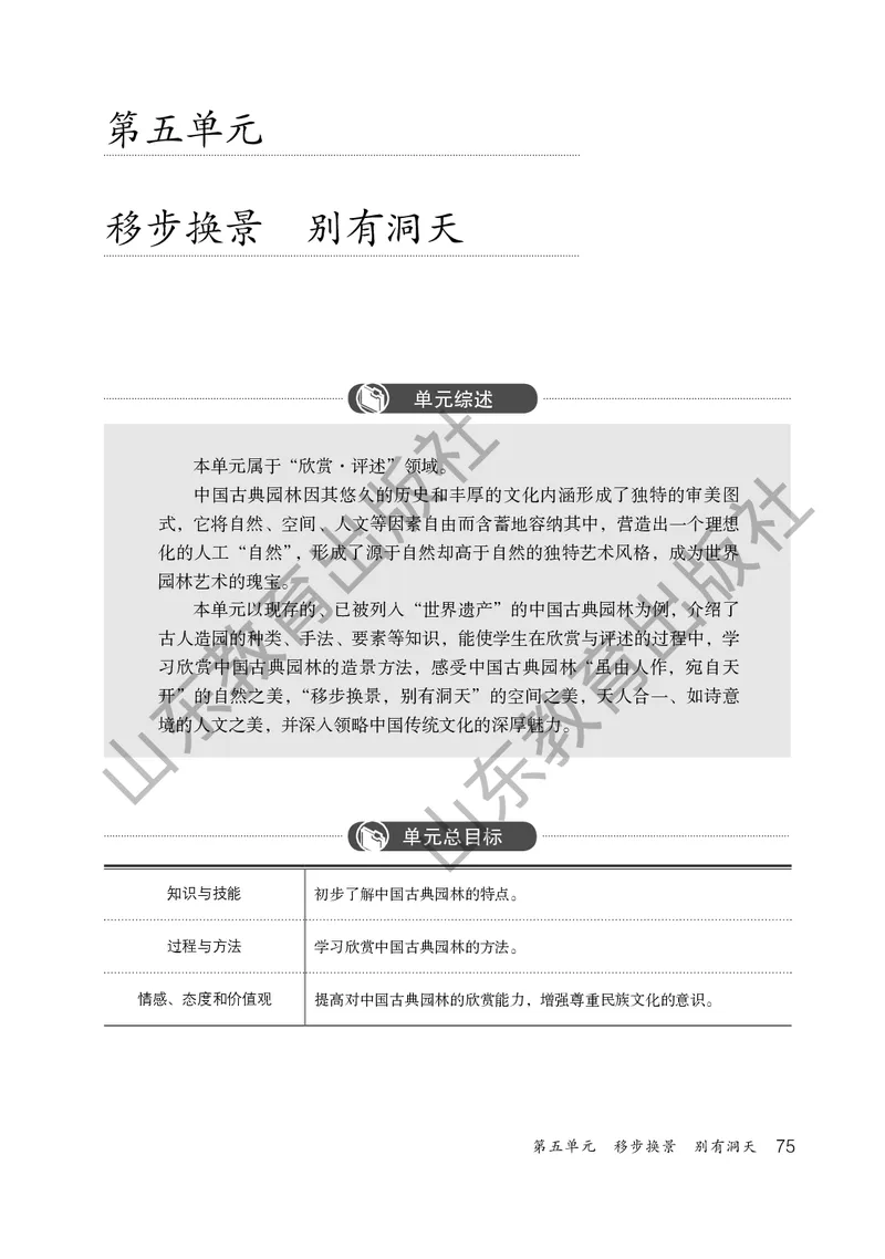（五四学制）美术教师教学用书7年级下册_电子课本_初中教学用书_鲁教版