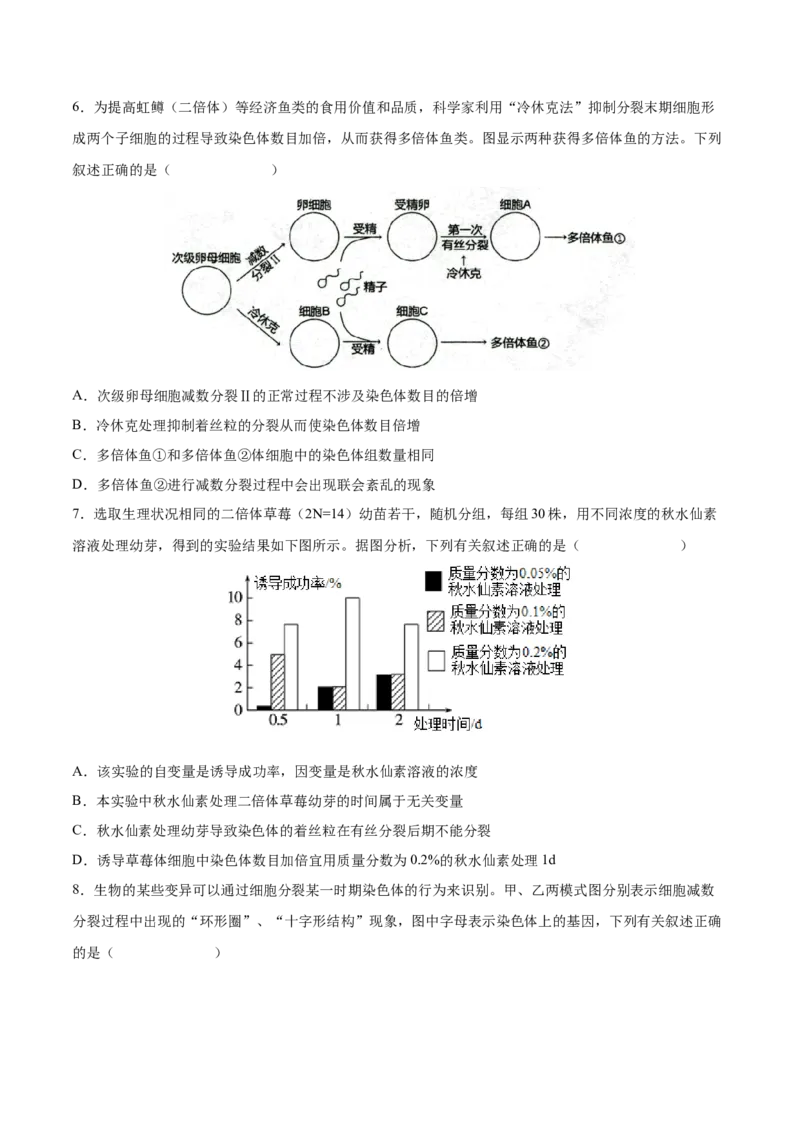 考向14基因突变及其他变异-备战2023年高考生物一轮复习考点微专题（全国通用）（原卷版）_通用版（老高考）复习资料_2023年复习资料_一轮复习