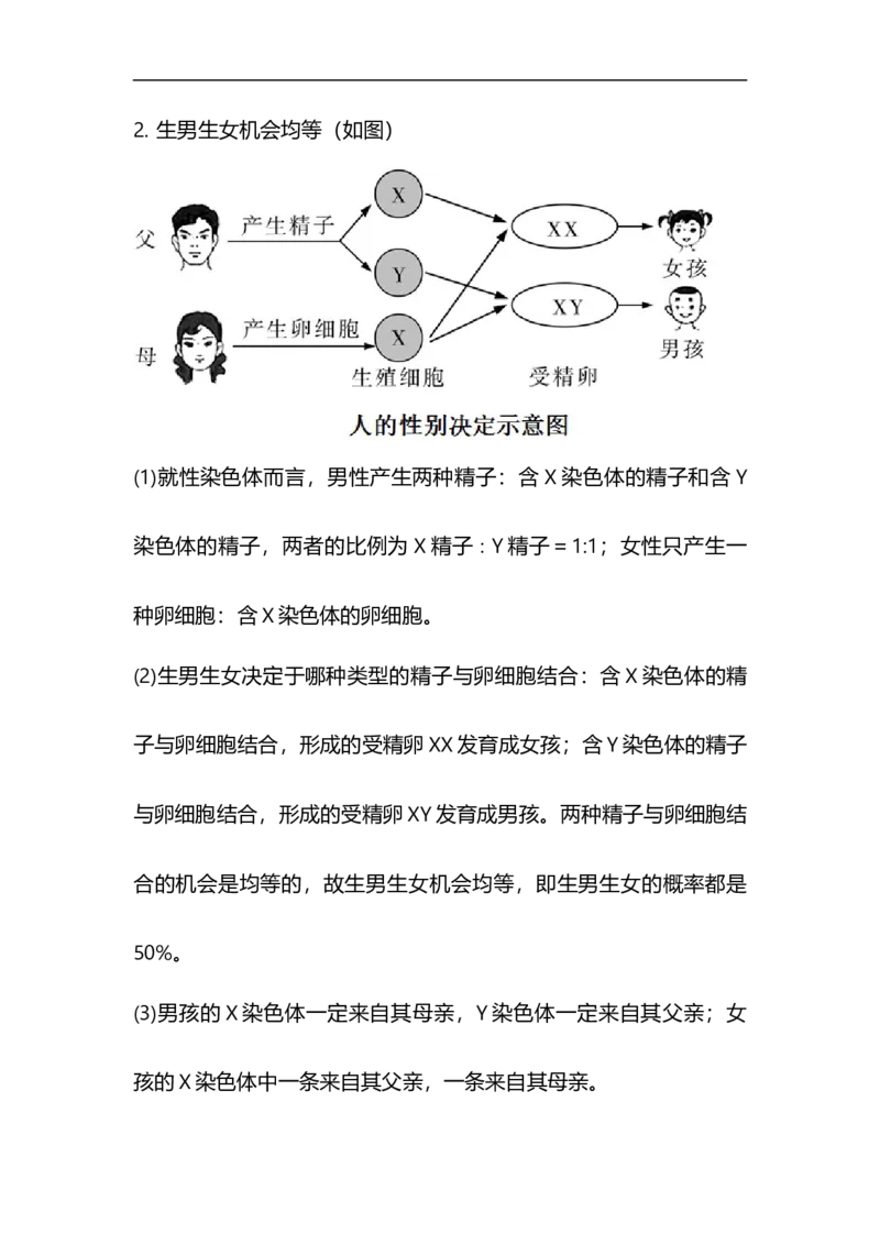 专题17生物的遗传和变异-备战2023年中考生物核心考点梳理与必背_6生物中考复习_2023年中考复习资料_专项复习_备战2023年中考生物核心考点梳理与必背
