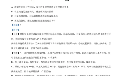 精品解析：湖北省荆州市沙市区湖北省沙市中学2025-2026学年高一上学期9月月考生物试题（解析版）_2025年10月高一试卷_251003湖北省荆州市沙市中学2025-2026学年高一上学期9月月考（全）