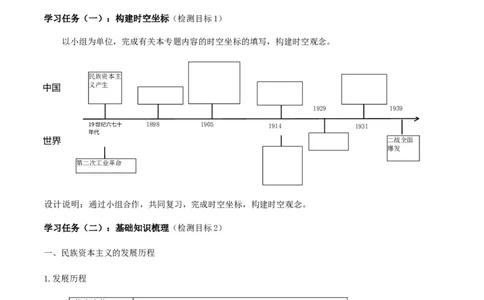 专题08近代经济、社会生活与教育文化事业的发展（学历案）-2020年中考历史一轮复习学历案+课件+教学设计+测试+背诵清单（部编版）_8历史中考复习_2023年中考复习资料_一轮复习