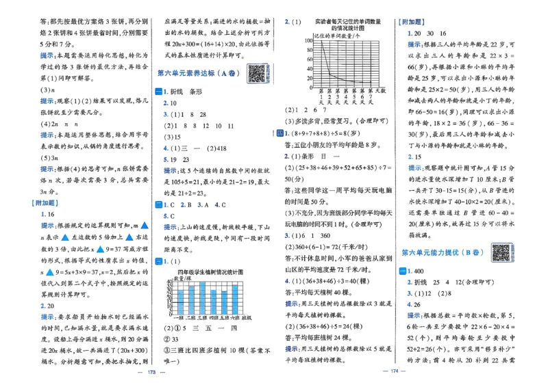26春4下数学北师大学霸提优大试卷_2026春季学期_26春1~6下数学北师大学霸提优大试卷