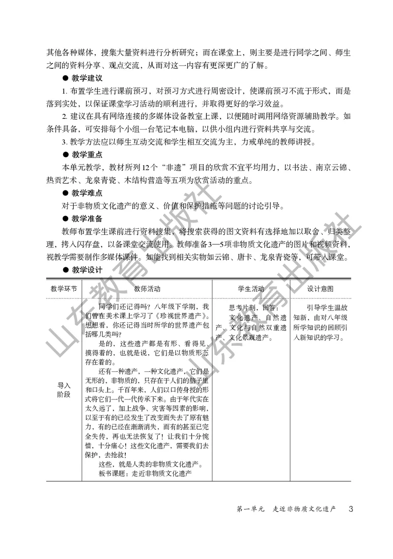 （五四学制）美术教师教学用书9年级下册_电子课本_初中教学用书_鲁教版