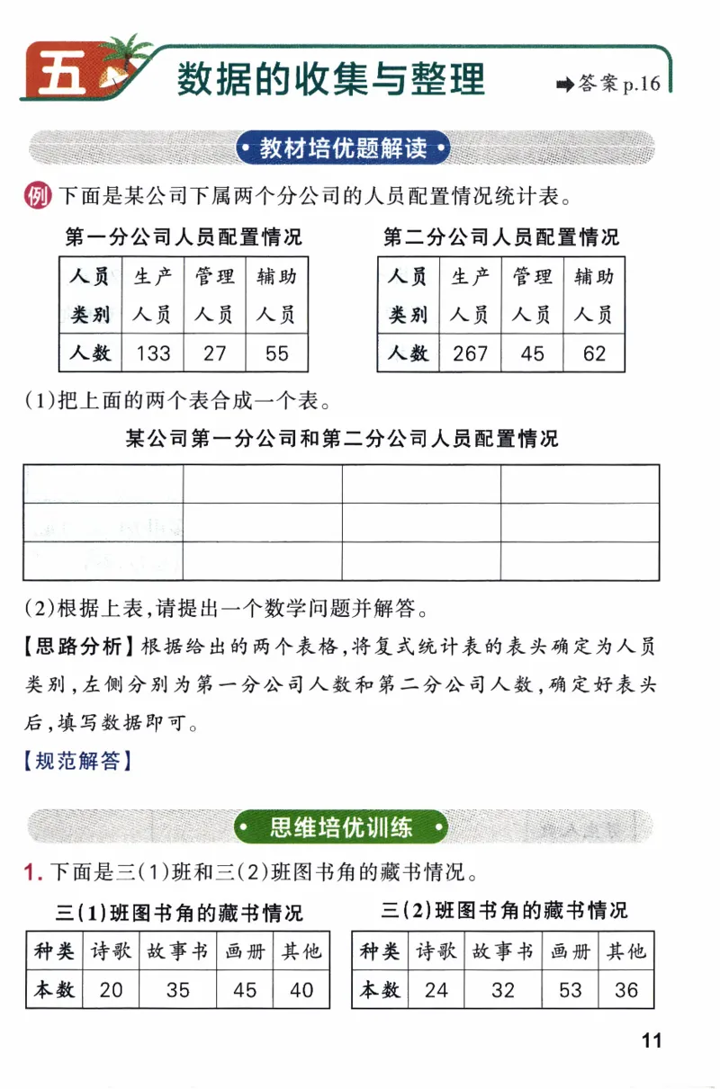26春《小学学霸作业本--思维通关》人教数学3下_2026春人教数学《学霸作业本》_26春《小学学霸作业本》人教数学3下