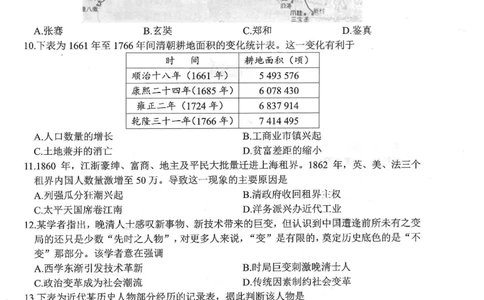 绵阳市高中2024级第一学期期末教学质量测试历史_2025年03月试卷_0312四川省绵阳市2024-2025学年高一上学期1月期末考试_四川省绵阳市2024-2025学年高一上学期期末考试历史PDF版含答案