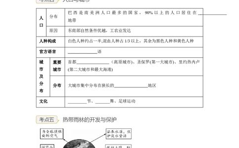 专题14走进国家-巴西、澳大利亚（讲义）（原卷版）-2023年中考地理一轮复习讲练测_7地理中考复习_2023年中考复习资料_一轮复习_2023年中考地理一轮复习讲练测