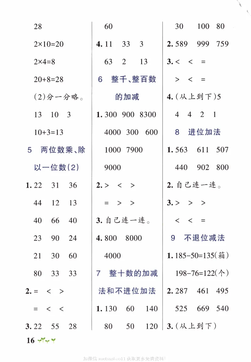 26春《小学学霸作业本--计算通关》苏教数学2下_26春《小学学霸作业本》_26春学霸作业本数学苏教1236_26春《小学学霸作业本》苏教数学2下