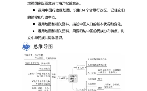 专题15中国的疆域和人口（讲义）（原卷版）-2023年中考地理一轮复习讲练测_7地理中考复习_2023年中考复习资料_一轮复习_2023年中考地理一轮复习讲练测