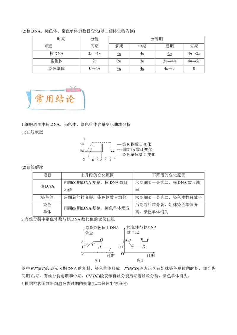 考向07细胞的生命历程-备战2023年高考生物一轮复习考点微专题（全国通用）（原卷版）_通用版（老高考）复习资料_2023年复习资料_一轮复习