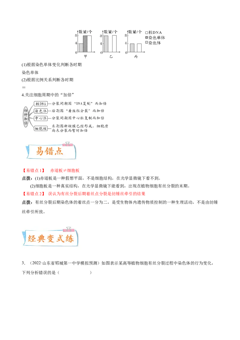 考向07细胞的生命历程-备战2023年高考生物一轮复习考点微专题（全国通用）（原卷版）_通用版（老高考）复习资料_2023年复习资料_一轮复习
