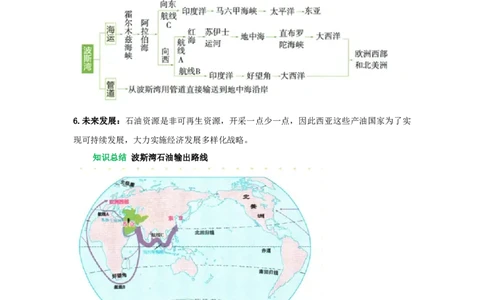 专题11东半球其他的地区和国家（word）2025-2026学年初中地理人教版2024一轮复习学案知识点+习题（原卷版)_7地理中考复习_2026年中考复习（更新中）_2026中考地理一轮考点复习学案+配套课件