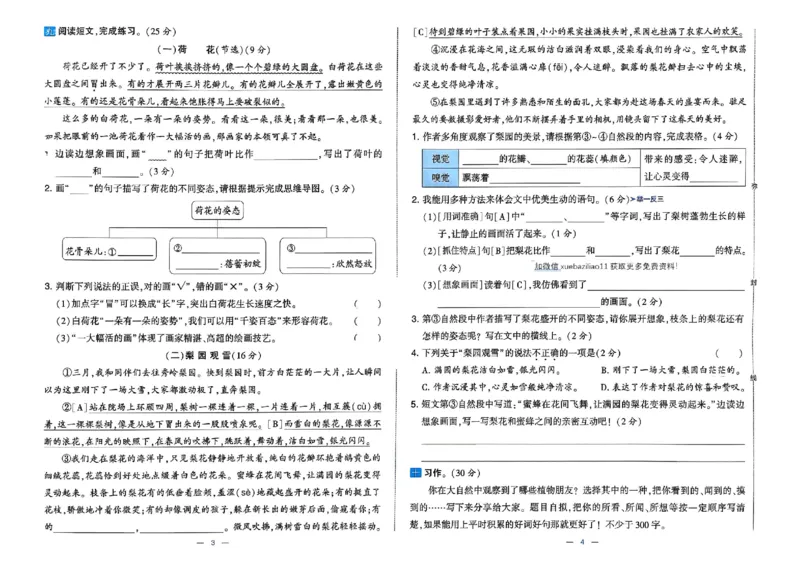 3下语文学霸提优大试卷_26春《学霸提优大试卷》语数英人教苏教版北师版_语文《学霸提优大试卷》26春