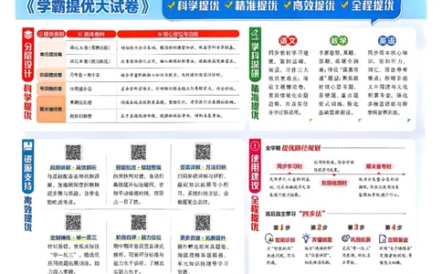 3下语文学霸提优大试卷_26春《学霸提优大试卷》语数英人教苏教版北师版_语文《学霸提优大试卷》26春