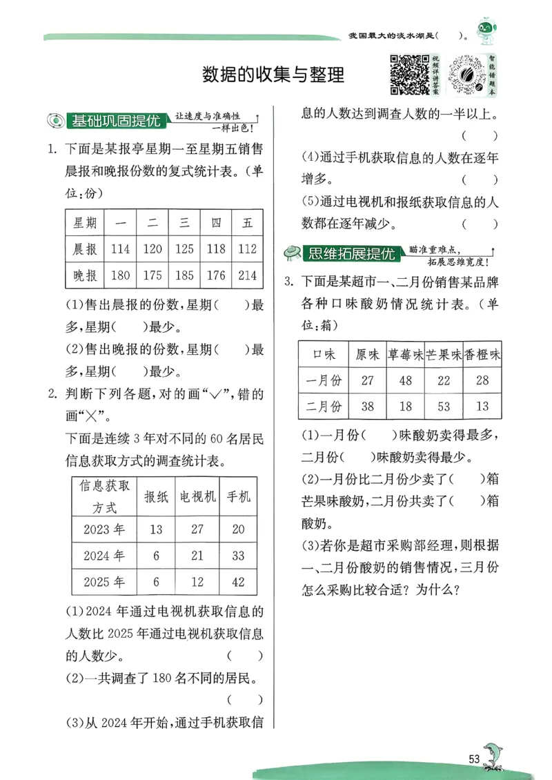 26春三下实验班提优训练数学人教_2026春季学期_26春人教数学《实验班提优训练》1-6下_26春《实验班提优训练》人教数学3下