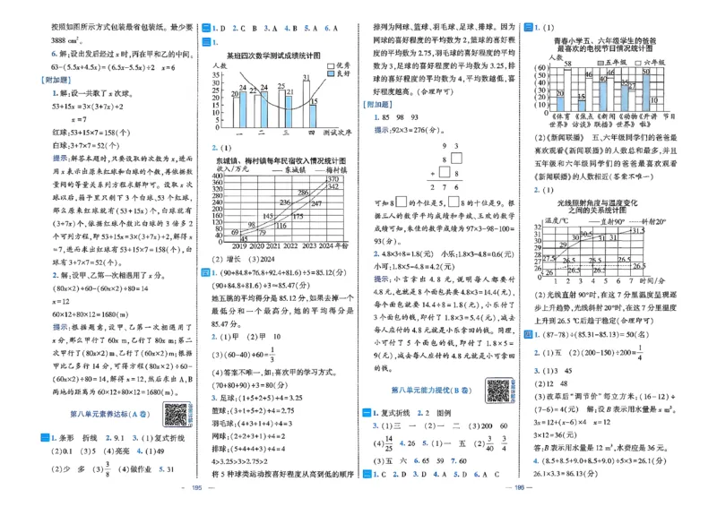 26春5下北师大数学学霸提优大试卷_2026春季学期_26春1~6下数学北师大学霸提优大试卷