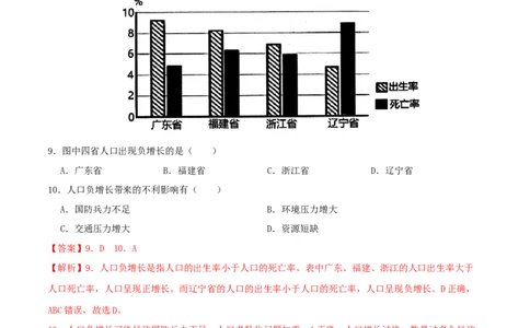 专题12中国的疆域和人口（解析版）_7地理中考复习_2024年中考复习资料_一轮复习资料_完一轮通关备战2024年中考地理一轮复习真题通关练_答案解析版