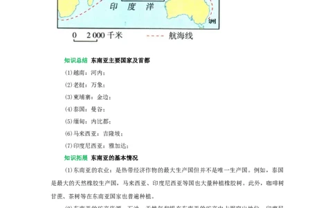 专题10我们邻近的地区和国家（word）2025-2026学年初中地理人教版2024一轮复习学案知识点+习题（原卷版)_7地理中考复习_2026年中考复习（更新中）_2026中考地理一轮考点复习学案+配套课件