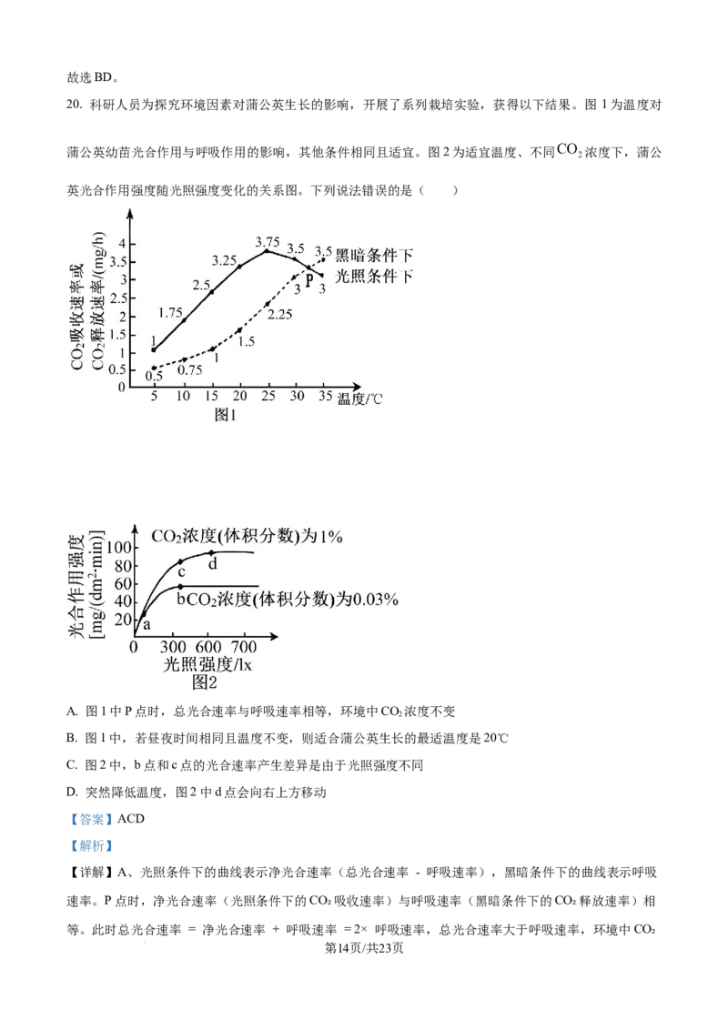 精品解析：辽宁省抚顺市六校协作体2025-2026学年高一上学期期末联考生物试卷（解析版）_2026年01月高一试卷_260117辽宁省抚顺市六校协作体2025-2026学年高一上学期期末联考（全）