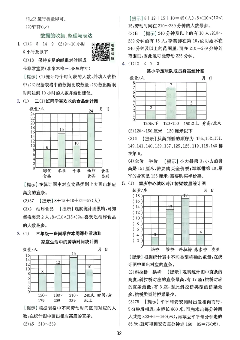 三下答案解析数学苏教_2026春季学期_26春苏教数学《实验班提优训练》2-6下_26春《实验班提优训练》数学SJ3下