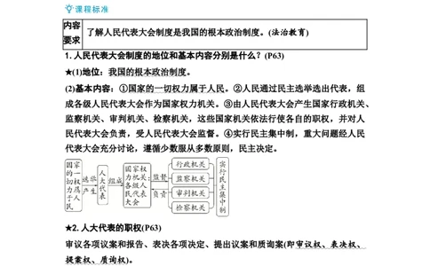 中考道德与法治复习八年级下册第三单元人民当家作主第五课我国的政治和经济制度教案_9道法中考复习_2026年中考复习（更新中）_2026年道德与法治中考一轮复习知识梳理+主题突破教案