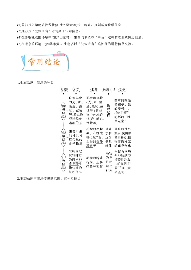 考向24生态系统的物质循环、信息传递与稳定性-备战2023年高考生物一轮复习考点微专题（全国通用）（原卷版）_通用版（老高考）复习资料_2023年复习资料_一轮复习
