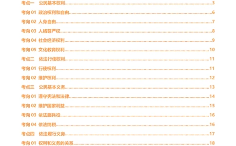 专题13理解权利义务（讲义）（原卷版）_9道法中考复习_2024年中考复习资料_一轮复习资料_完2024年中考道德与法治一轮复习讲练测（全国通用）_配套讲义（原卷版+解析版）