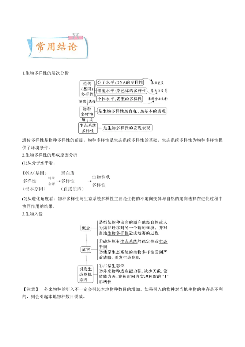 考向25人与环境-备战2023年高考生物一轮复习考点微专题（全国通用）（原卷版）(1)_通用版（老高考）复习资料_2023年复习资料_一轮复习