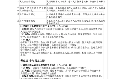 第二十一讲民主与法治（第二单元）-2026年道德与法治中考一轮复习_9道法中考复习_2026年中考复习（更新中）_2026年道德与法治中考一轮复习教案