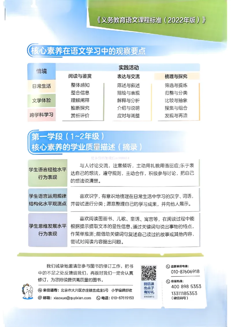 53天天练人教语文2下_26春53小学系列合集_1-6年级语文下册人教版《53天天练》