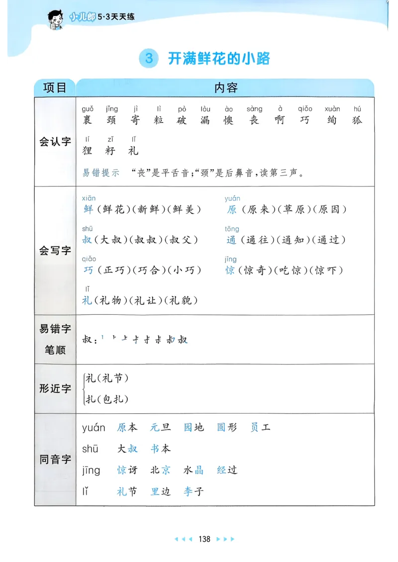 一年级语文下册人教版26春《53天天练》课堂笔记_2026春季学期_26春53天天练_26春53天天练语文1-6下完整版全套_二年级语文下册人教版26春《53天天练》