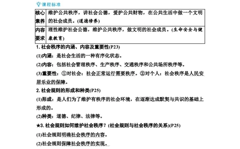 中考道德与法治复习八年级上册第二单元遵守社会规则第三、四课社会生活离不开规则社会生活讲道德教案_9道法中考复习_2026年中考复习（更新中）