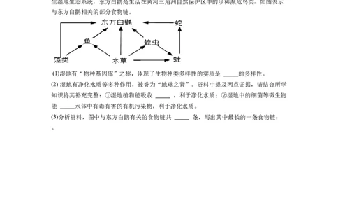 专题25生物的分类和生物的多样性（原卷版）_6生物中考复习_2024年中考复习资料_一轮复习资料_完精准复习课件精讲ppt+习题精练备战2024年中考生物一轮复习全考点通关_配套练习