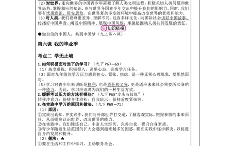 第二十九讲九年级下册第三单元走向未来的少年-2026年道德与法治中考一轮复习_9道法中考复习_2026年中考复习（更新中）_2026年道德与法治中考一轮复习教案