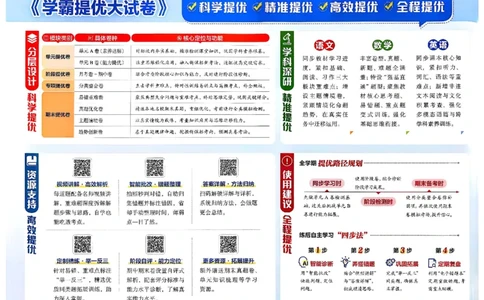 4下数学SJ学霸提优大试卷_26春《学霸提优大试卷》语数英人教苏教版北师版_学霸提优大试卷数学苏教26年下册