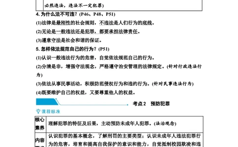 中考道德与法治复习八年级上册第二单元遵守社会规则第五课做守法的公民教案_9道法中考复习_2026年中考复习（更新中）_2026年道德与法治中考一轮复习知识梳理+主题突破教案