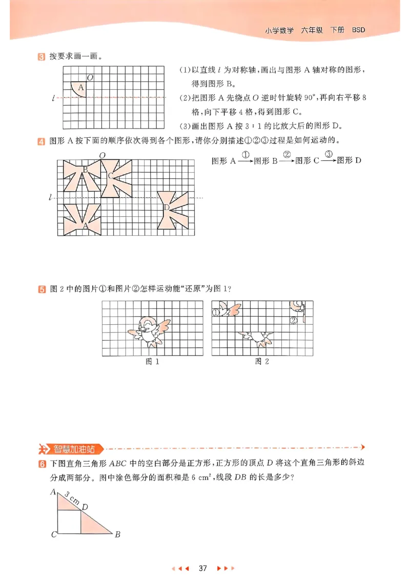 53天天练北师数学6下_26春53小学系列合集_1-6年级数学下册北师大版《53天天练》_25春53天天练北师数学6下