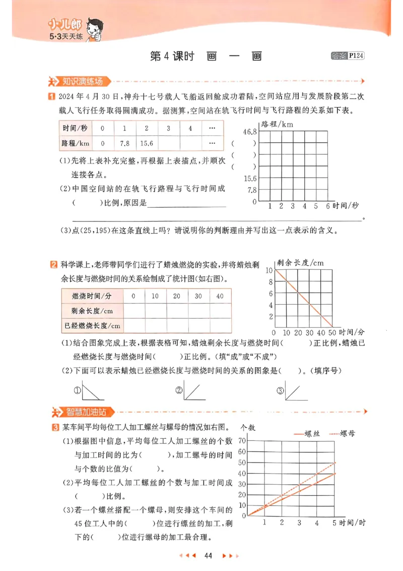 53天天练北师数学6下_26春53小学系列合集_1-6年级数学下册北师大版《53天天练》_25春53天天练北师数学6下