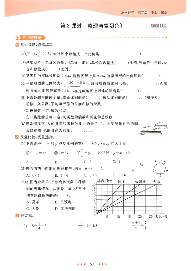 53天天练北师数学6下_26春53小学系列合集_1-6年级数学下册北师大版《53天天练》_25春53天天练北师数学6下