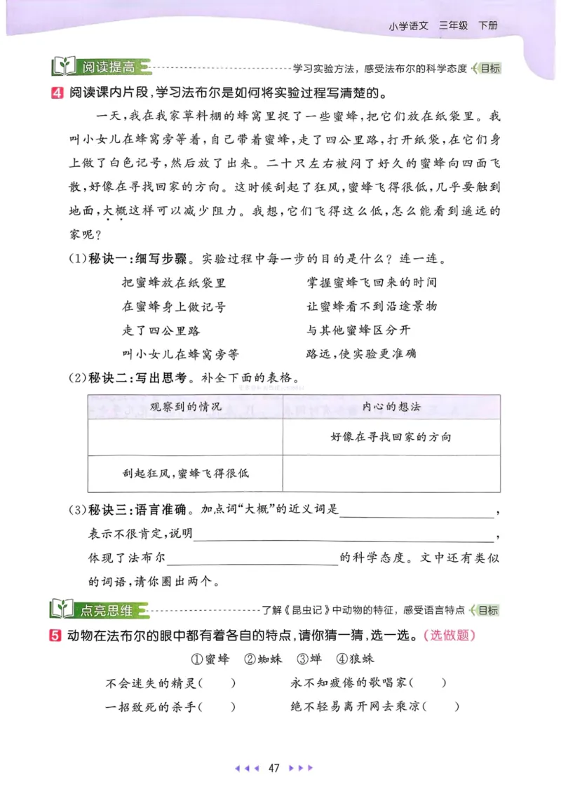 53天天练人教语文3下_26春53小学系列合集_1-6年级语文下册人教版《53天天练》
