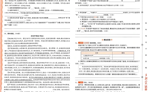 5下王朝霞单元活页卷语文人教版26春_2026春季学期_王朝霞2026版《单元活页卷》（语数英）（1-6下）_语文《王朝霞单元活页卷》26春